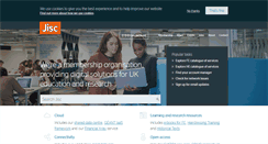 Desktop Screenshot of jisc.ac.uk